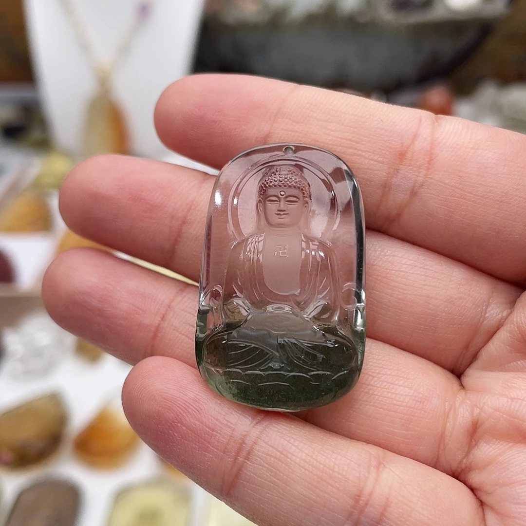颈饰未镶嵌水晶定制
