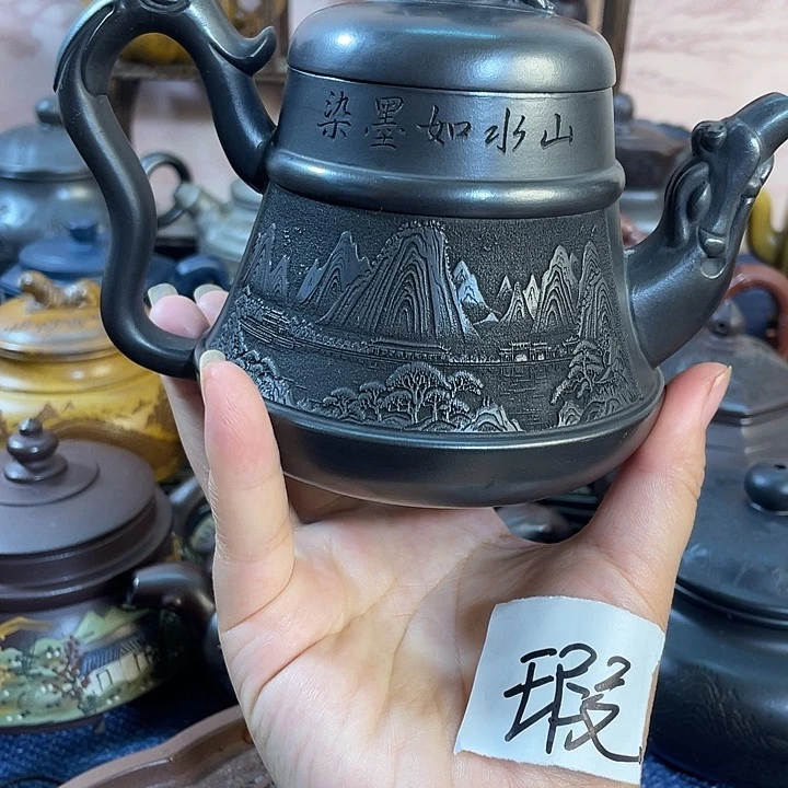 茶壶紫砂紫砂茶具瑕疵