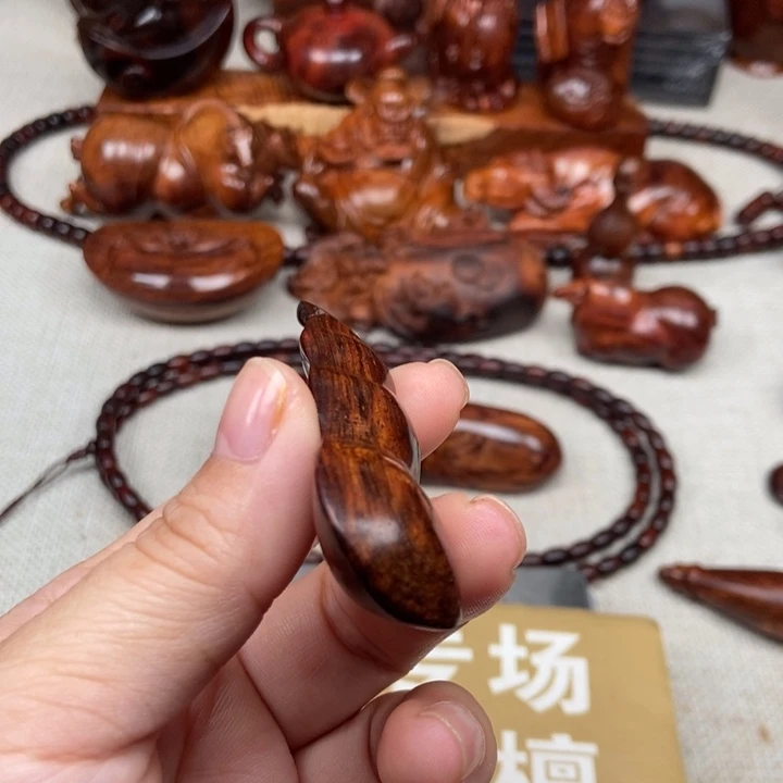 力***蘅把件黄花梨/降香黄檀5️⃣