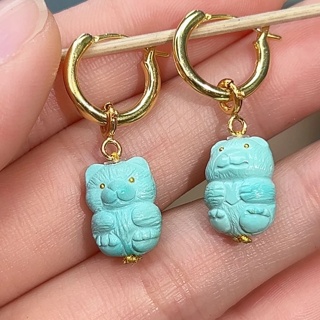 绿松石珠宝奇石未镶嵌