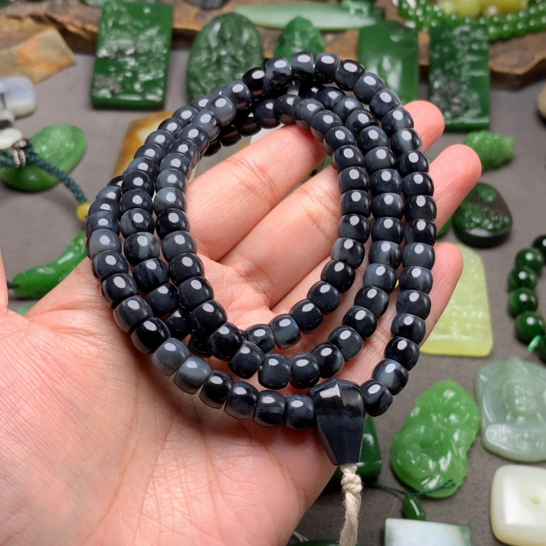 毛衣链未镶嵌和田玉