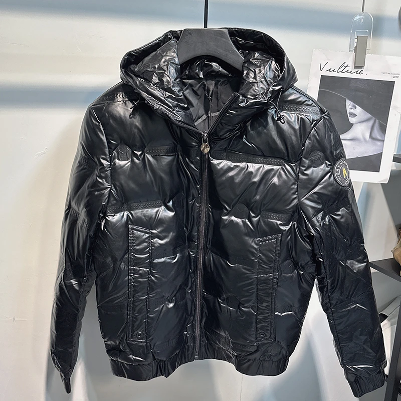 【羽绒】2024新款外套男秋季潮潮牌帅气个性青年潮流男士百搭577