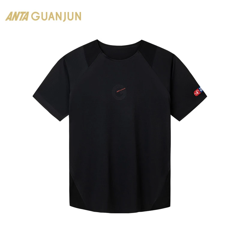 安踏冠军户外系列 越野跑短T恤男士吸湿速干短袖针织衫152510102