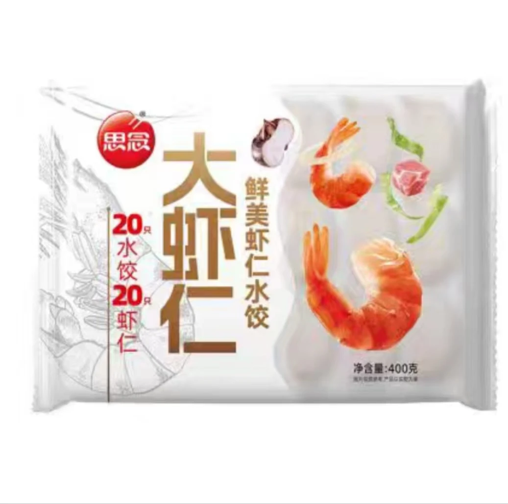 思念鲜美虾仁水饺400g *400g/袋