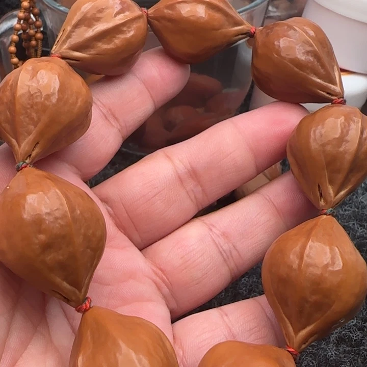 橄榄核手串橄榄核原皮铁盒手串