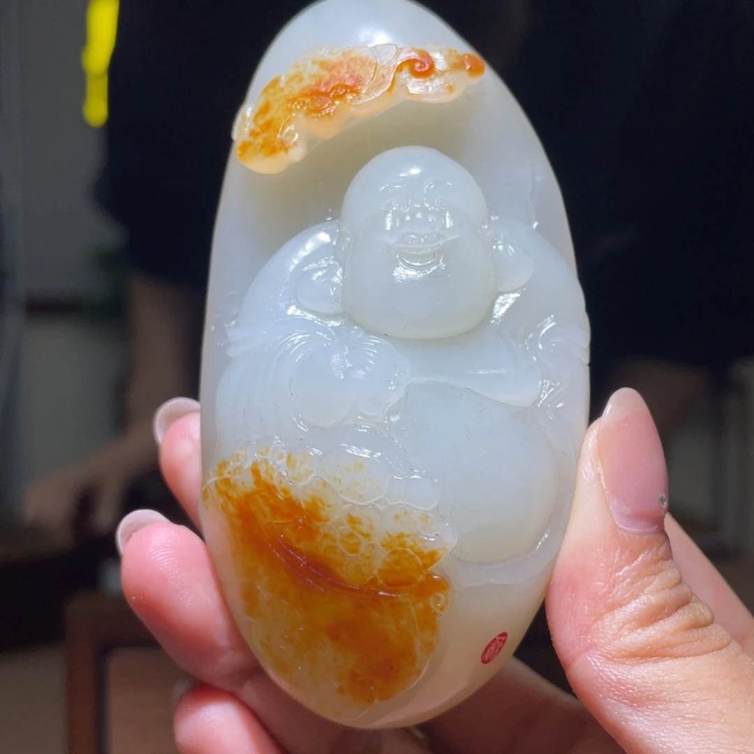和田玉未镶嵌颈饰D2