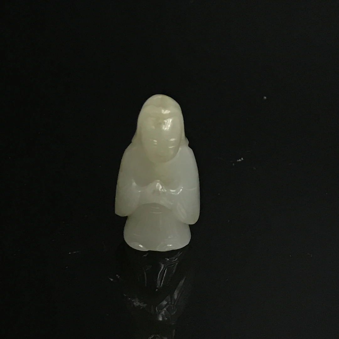 清代和田玉人物/518164/收藏/传承/【友谊文物商店】