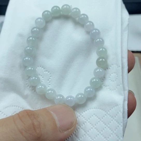 翡翠未镶嵌手链翡翠圆珠