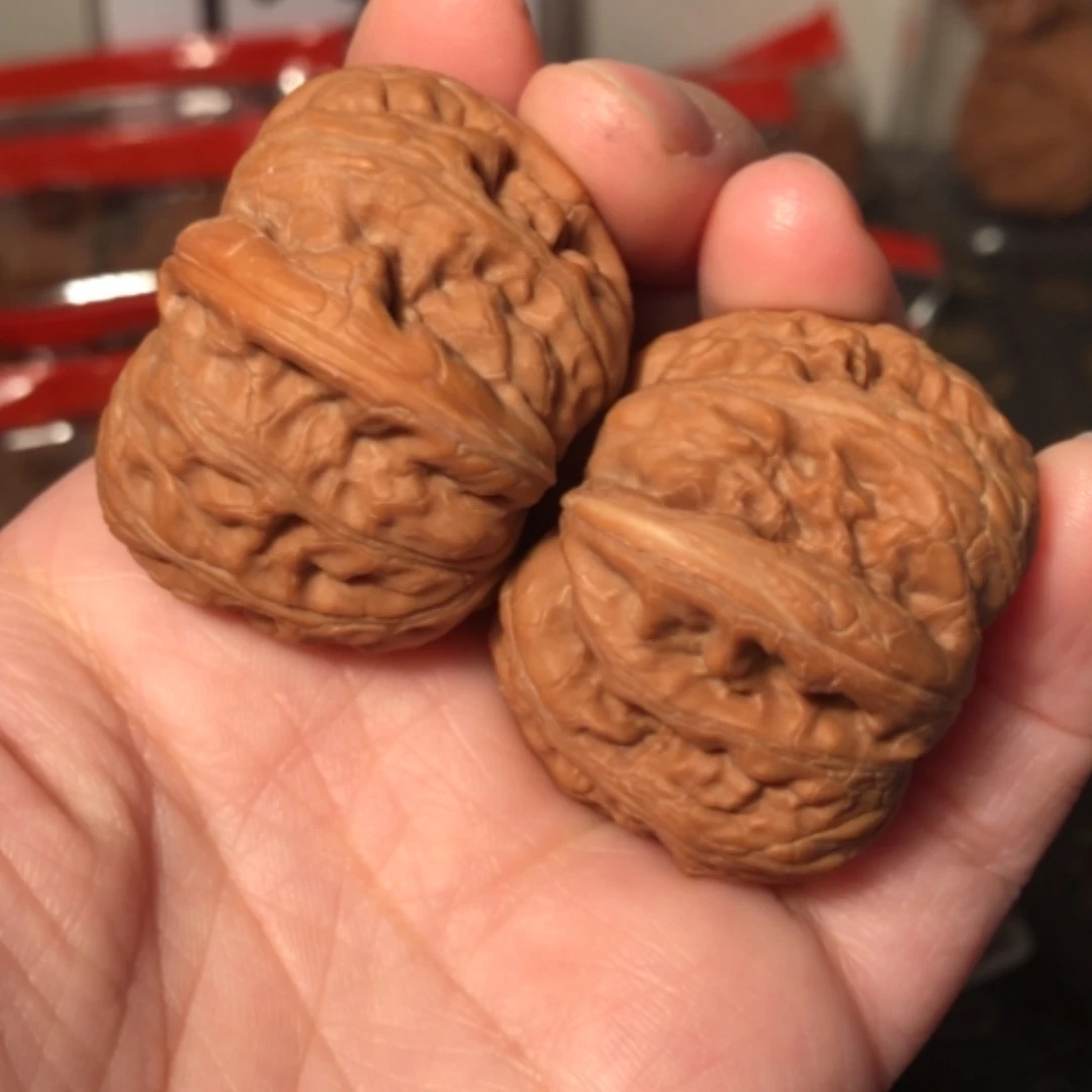 【闪购商品】文玩核桃把件平谷元宝40