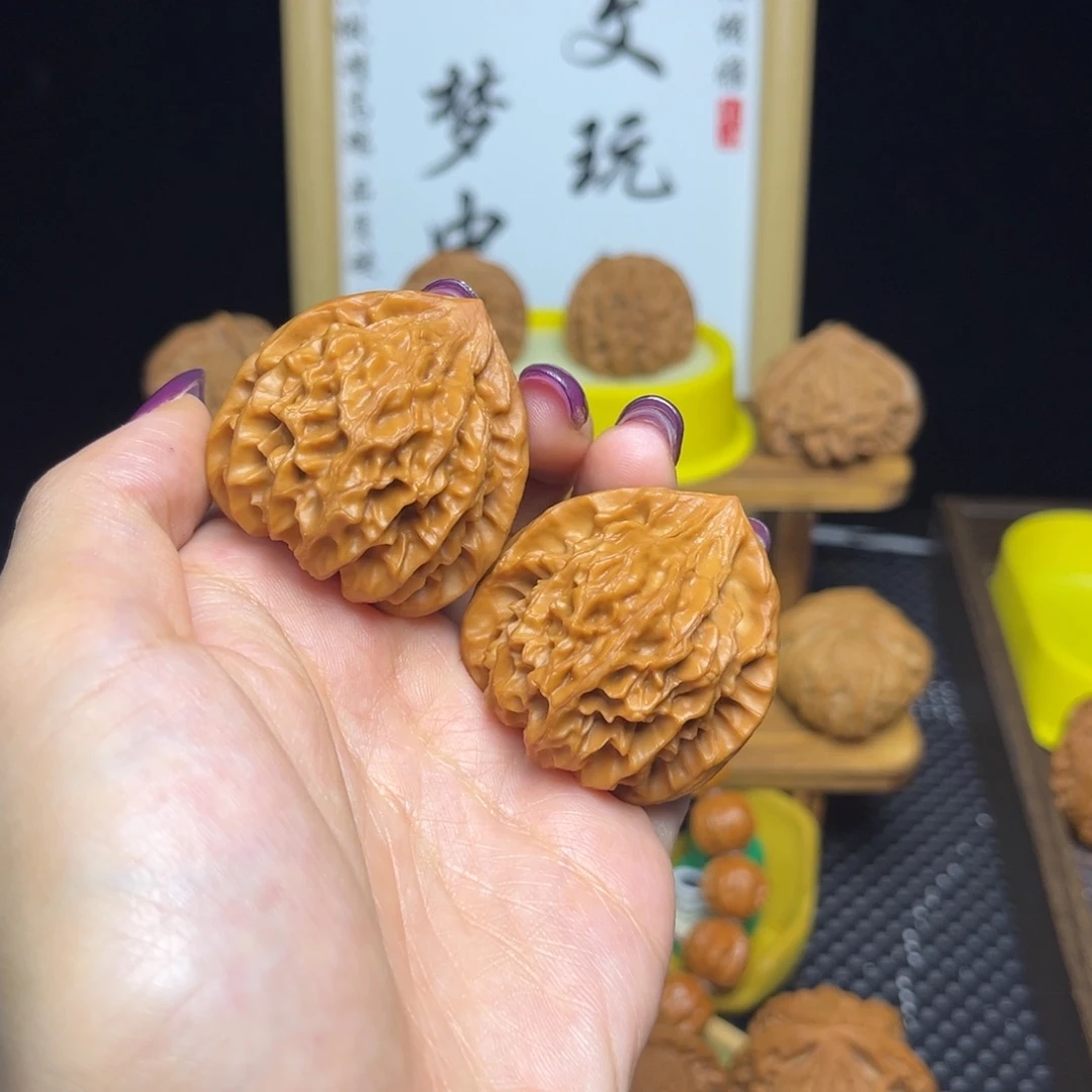 吊坠文玩核桃龙门涧40打底