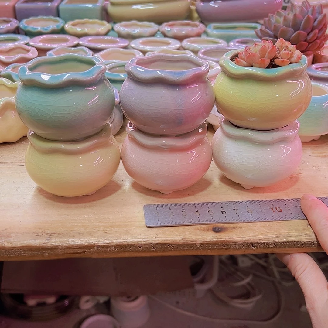 陶瓷花盆当场凑满12包邮