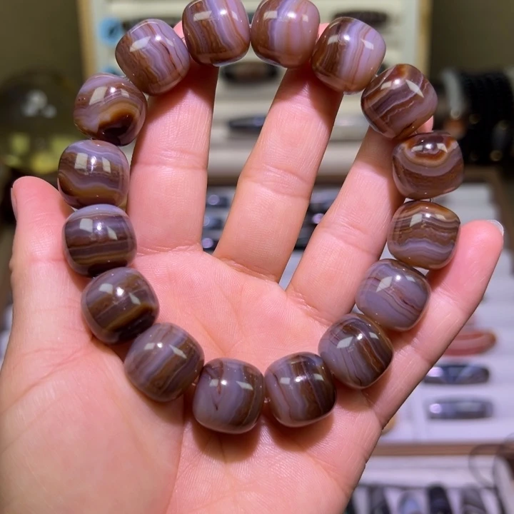 玛瑙/玉髓合金颈饰