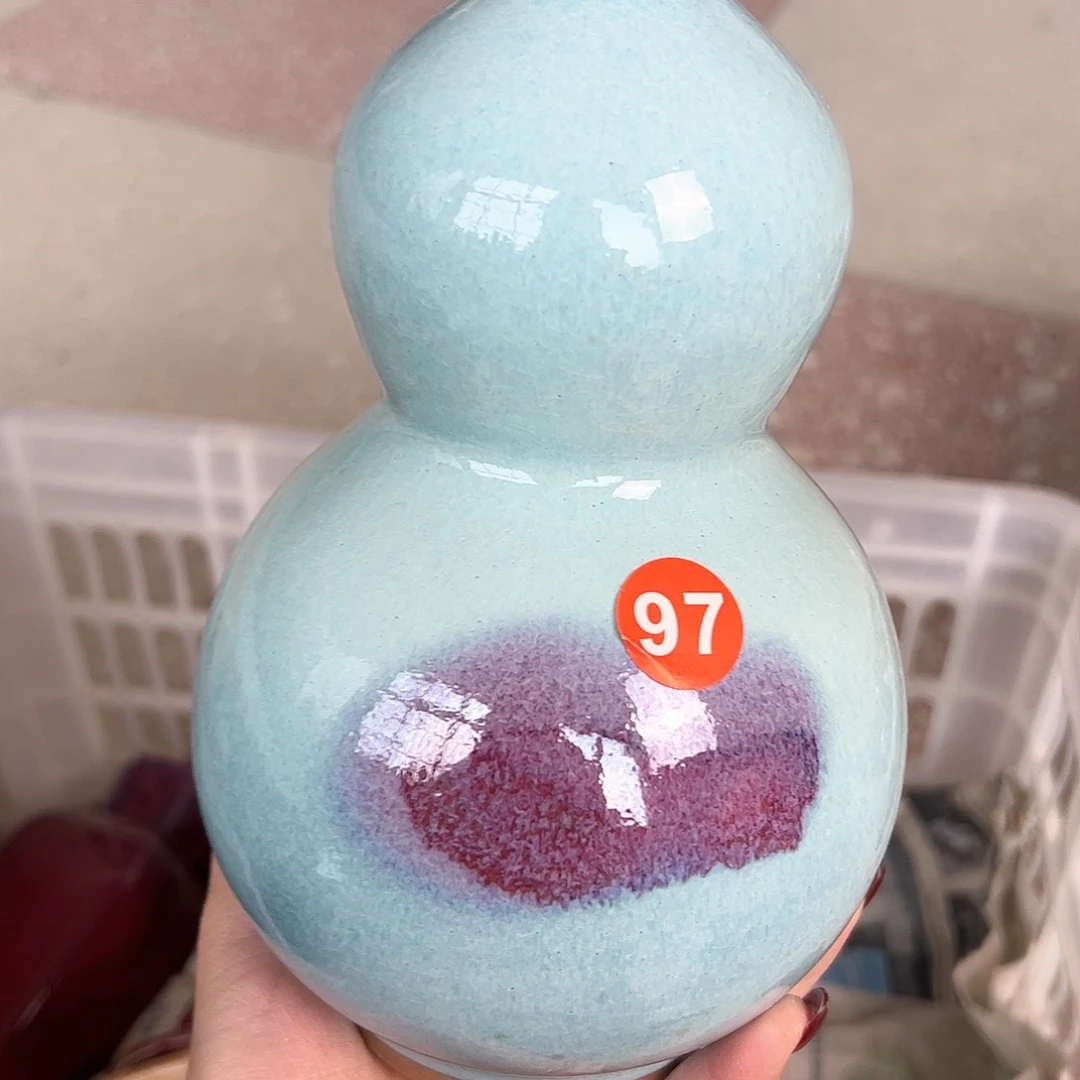 摆件郑家钧窑摆件微