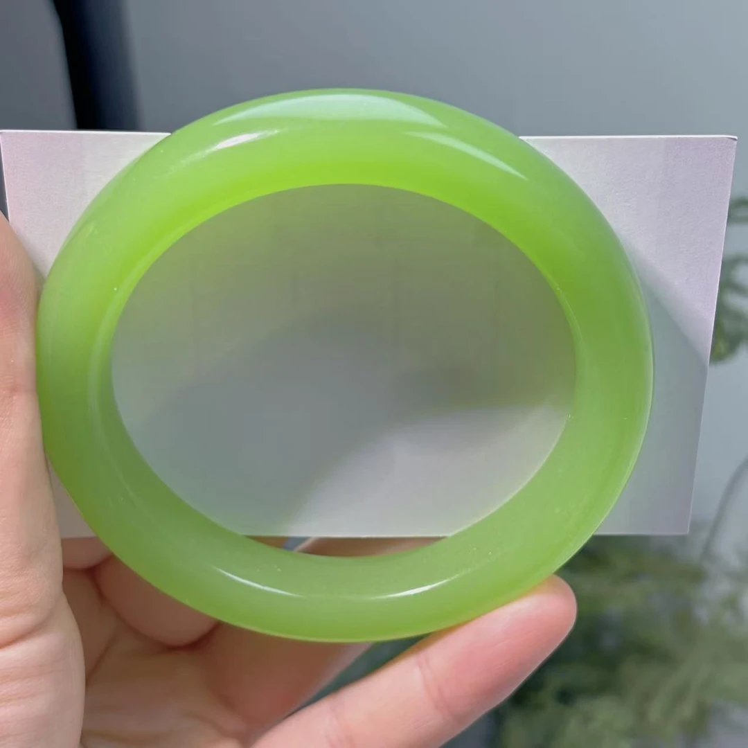 晴绿手镯 贵气高级显富贵 63圈口