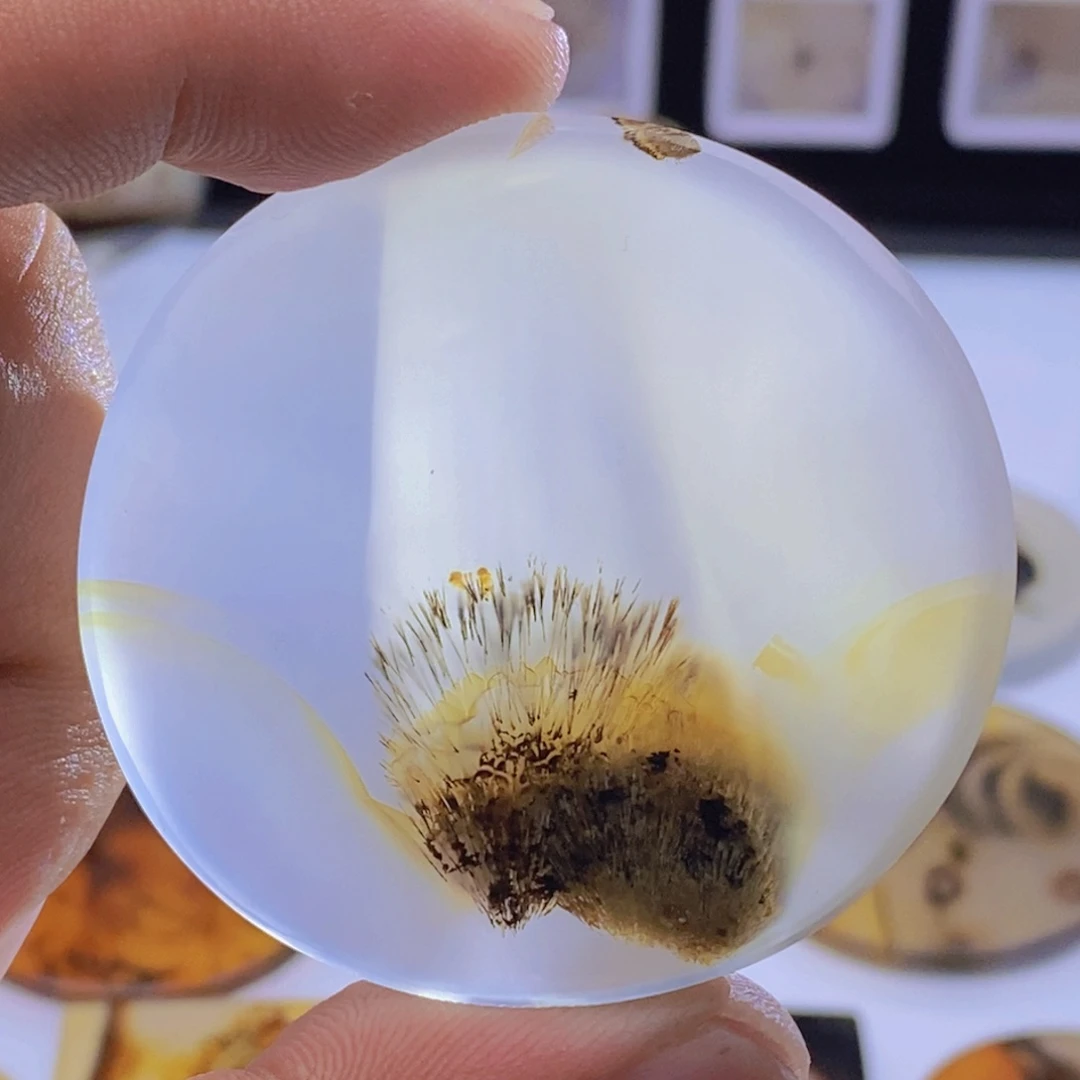 沙****玛瑙/玉髓未镶嵌吊坠(不含链)