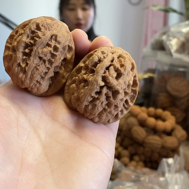 文玩核桃把件41.5将军