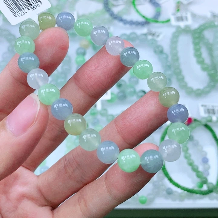 未镶嵌手链翡翠翡翠