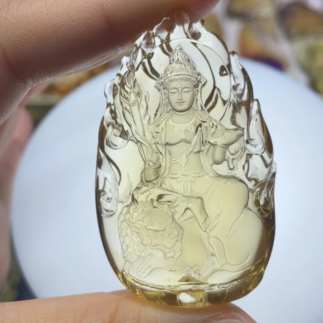 水晶颈饰未镶嵌定制