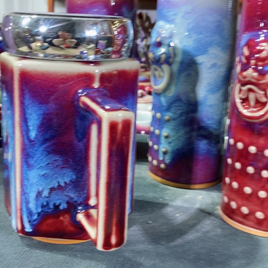 摆件你***?神垕镇原产地钧瓷！