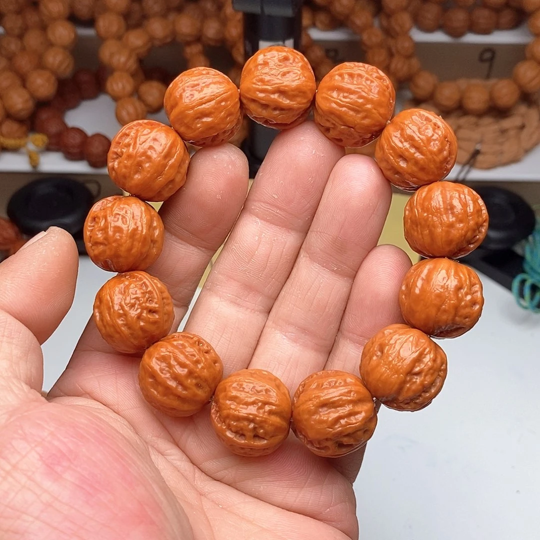 木质类文玩核桃2.0红皮光头