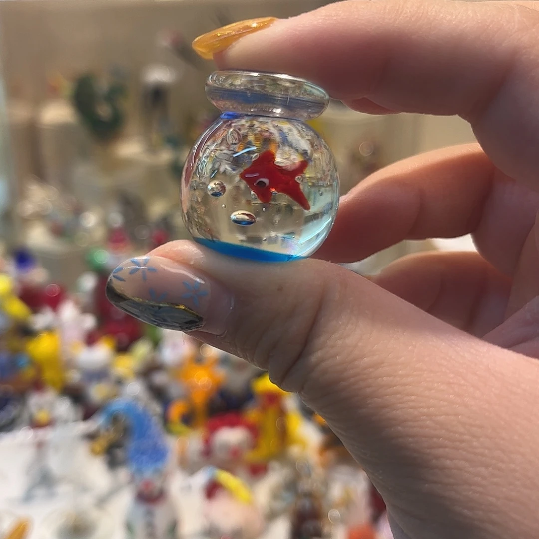 琉璃手工艺品鱼缸