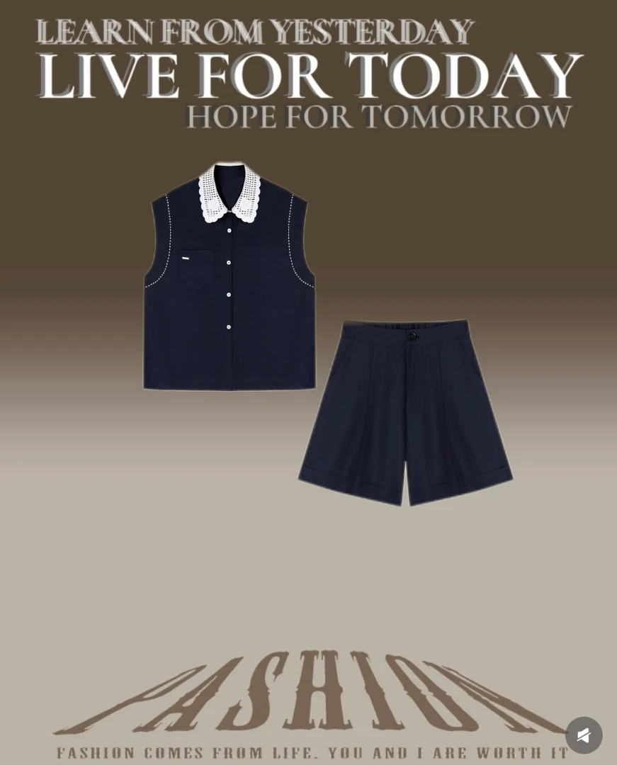 【Valkyvia/悠悠奢品】轻奢墨羽风执套装MYFZ830