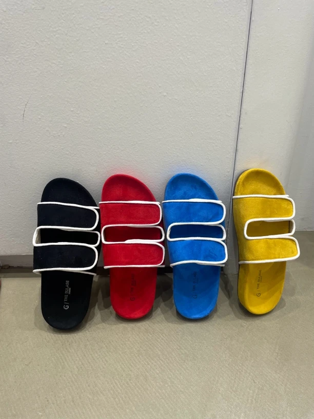 法式厚底魔术贴凉拖鞋女夏外穿拖鞋