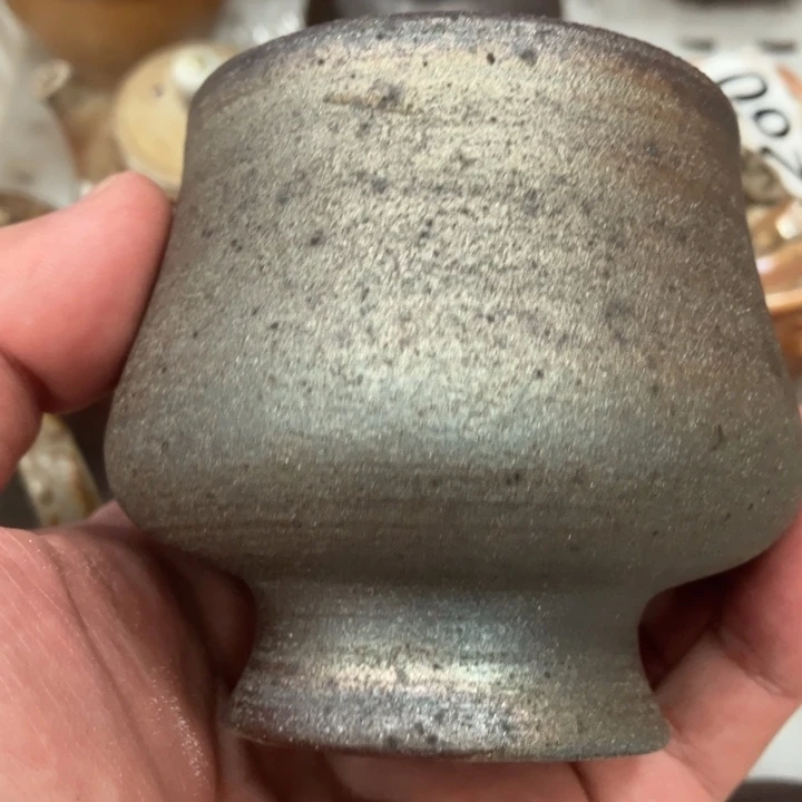 柴烧茶具茶杯大放漏