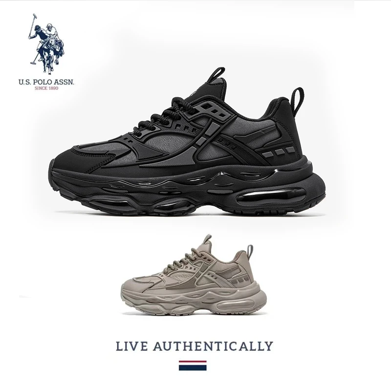 U.S. POLO ASSN.百搭时尚休闲板鞋爆款低帮鞋厚底潮鞋男鞋秋冬款