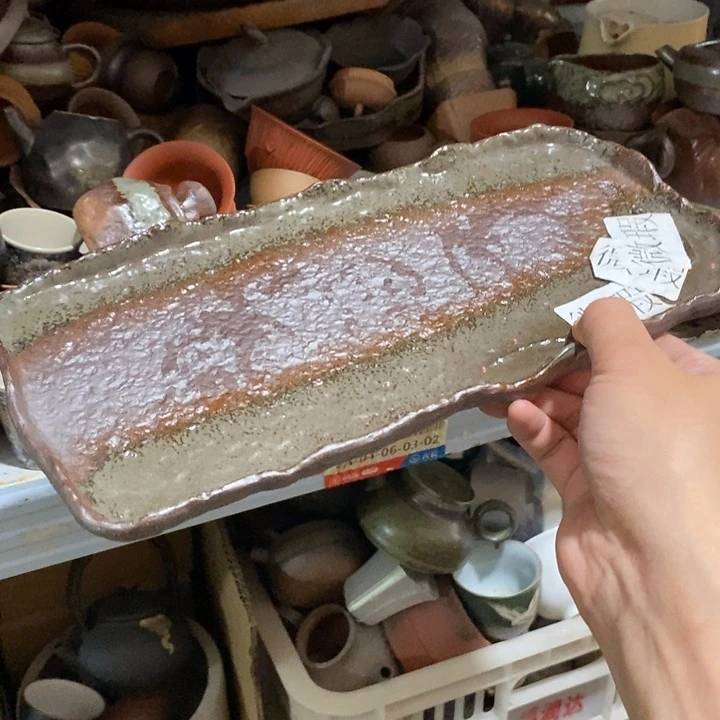 瓷片荷花的小秘密是否还有那么一点