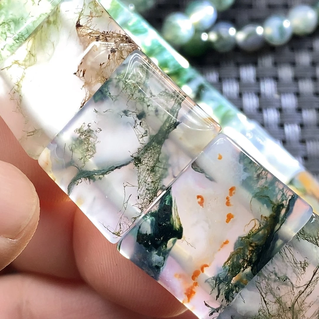 未镶嵌颈饰玛瑙/玉髓叶***声