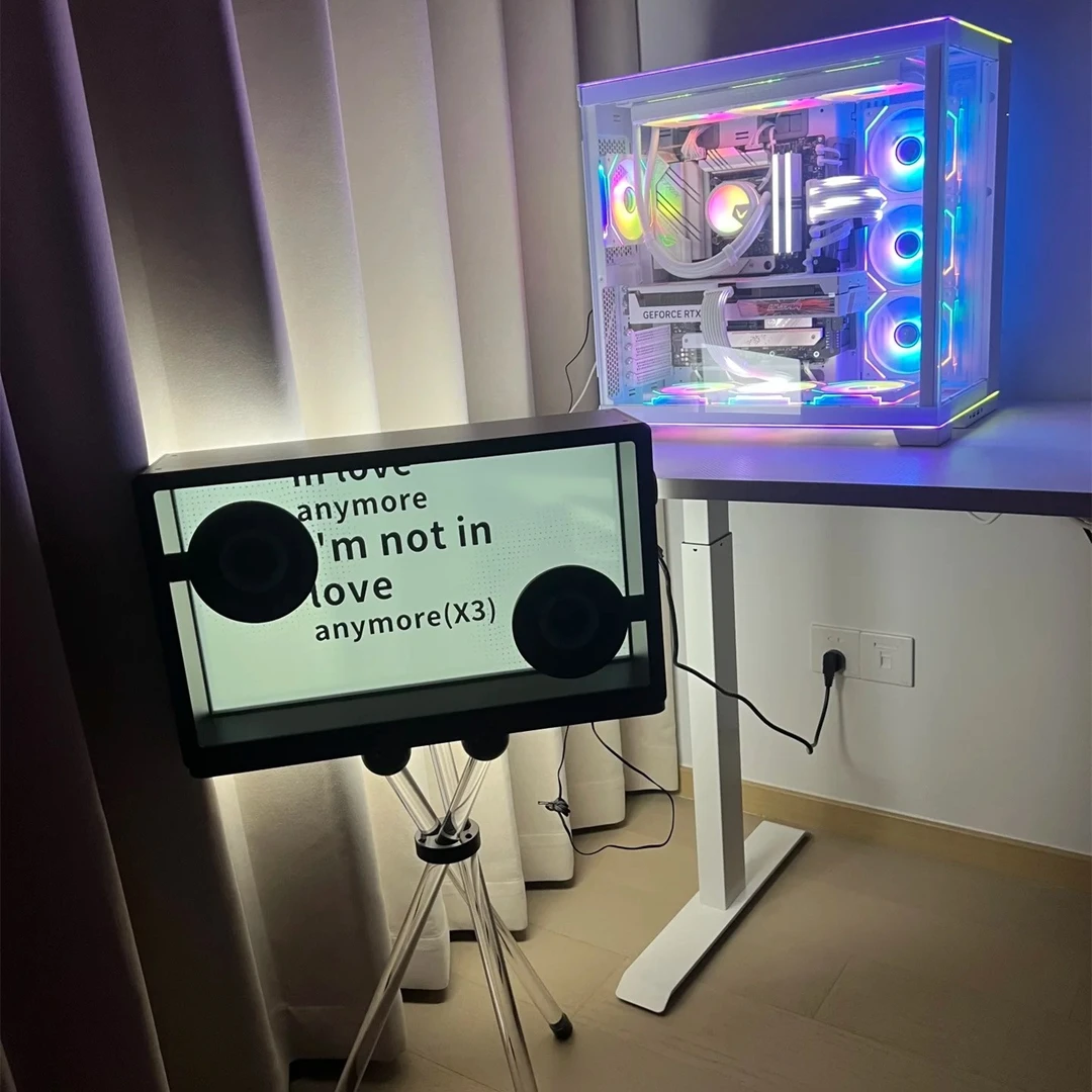 充电浮动蓝牙字幕多功能音响高品质双喇叭电子相册