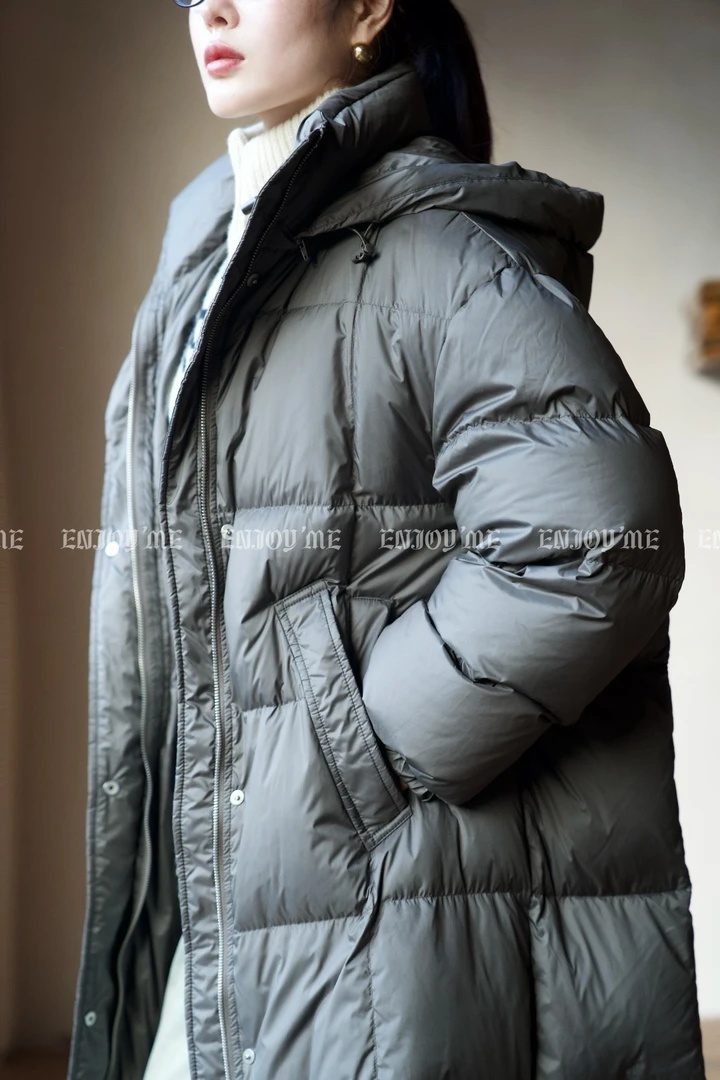 ENJOY'ME【门店同款】ENJOY2024年冬季从“绒”冬日简约连帽159947159