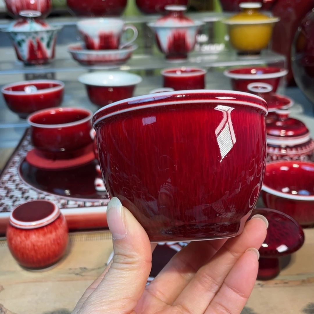 景德镇原矿釉缸杯