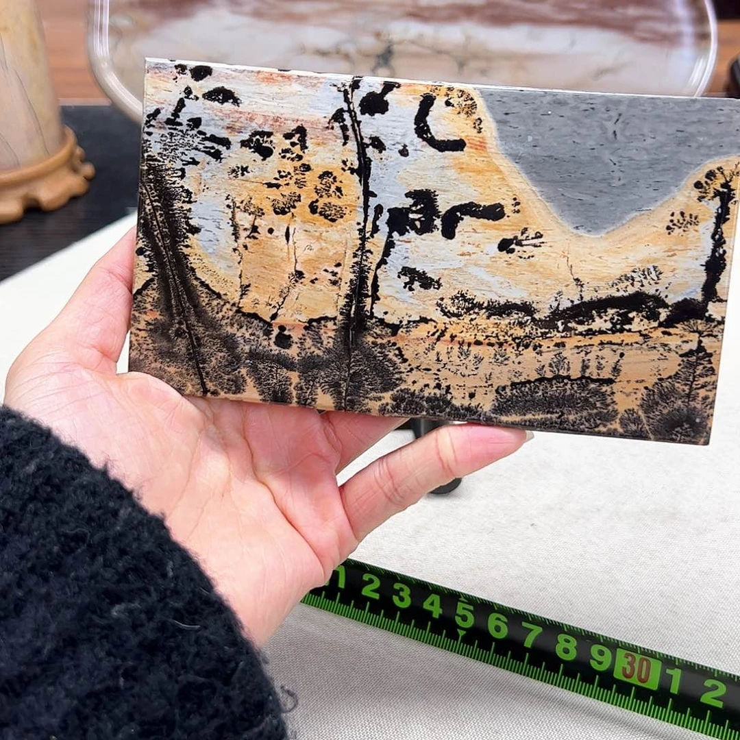 广西石天然国画石