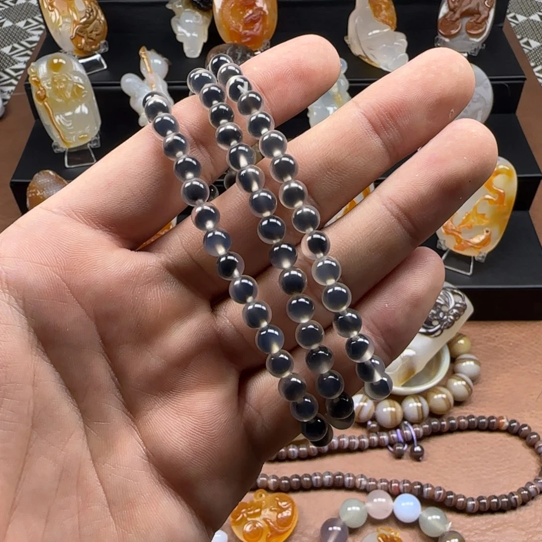 玛瑙/玉髓未镶嵌吊坠(不含链)