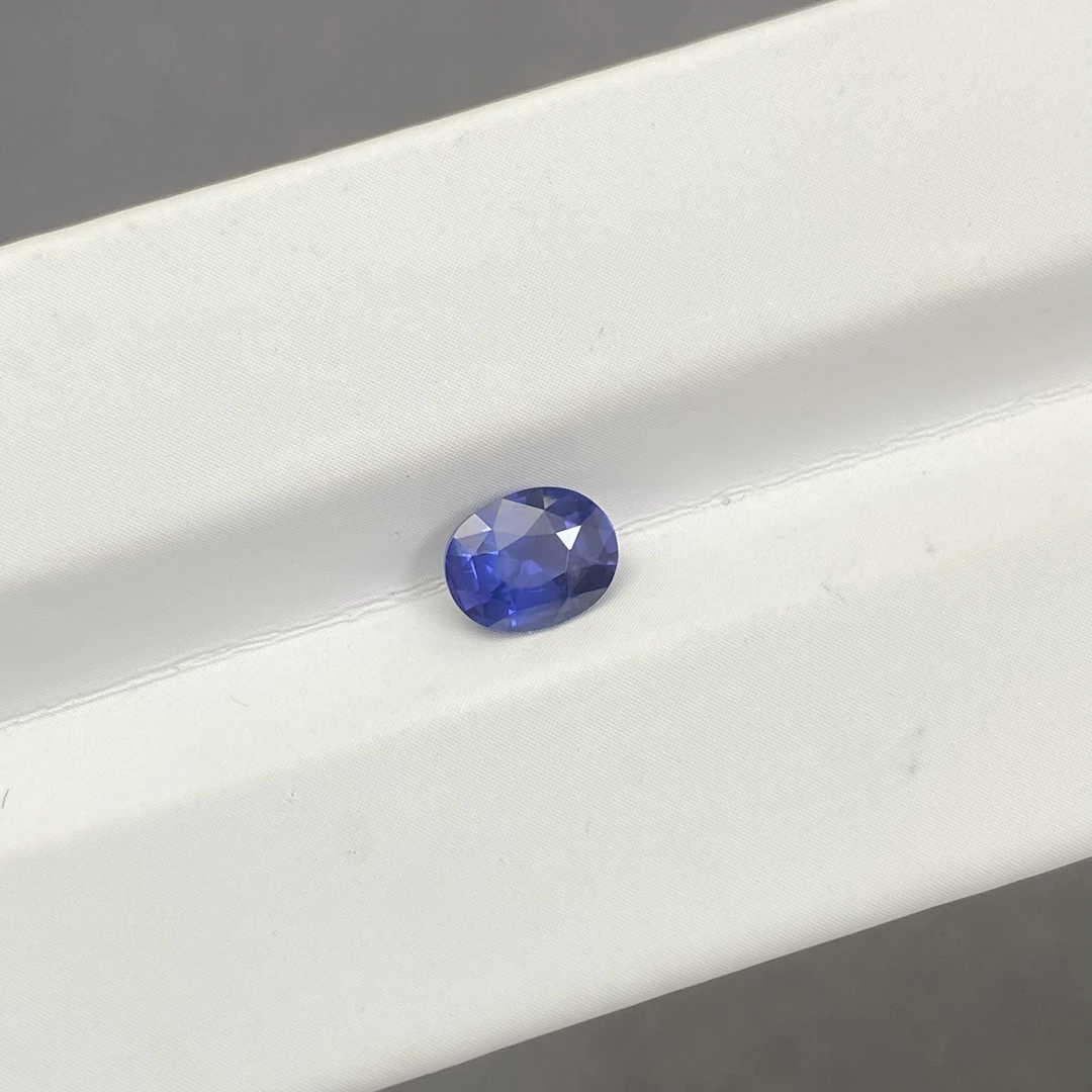 F640-FJ-1.18ct椭圆形无烧变色蓝宝石/GRC证书01116600