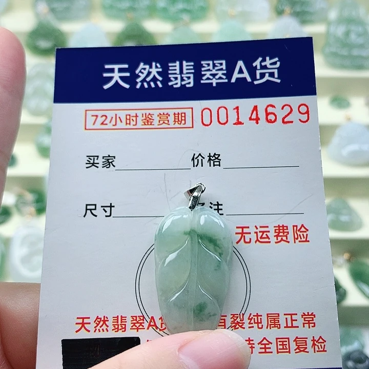 颈饰未镶嵌翡翠吊