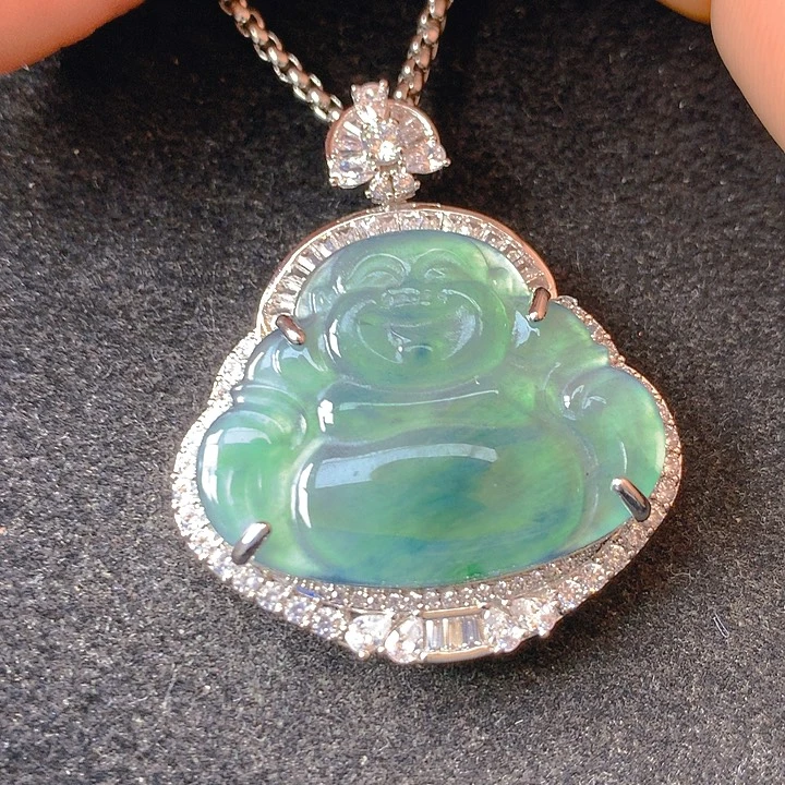 翡翠未镶嵌颈饰翡翠多样性发货