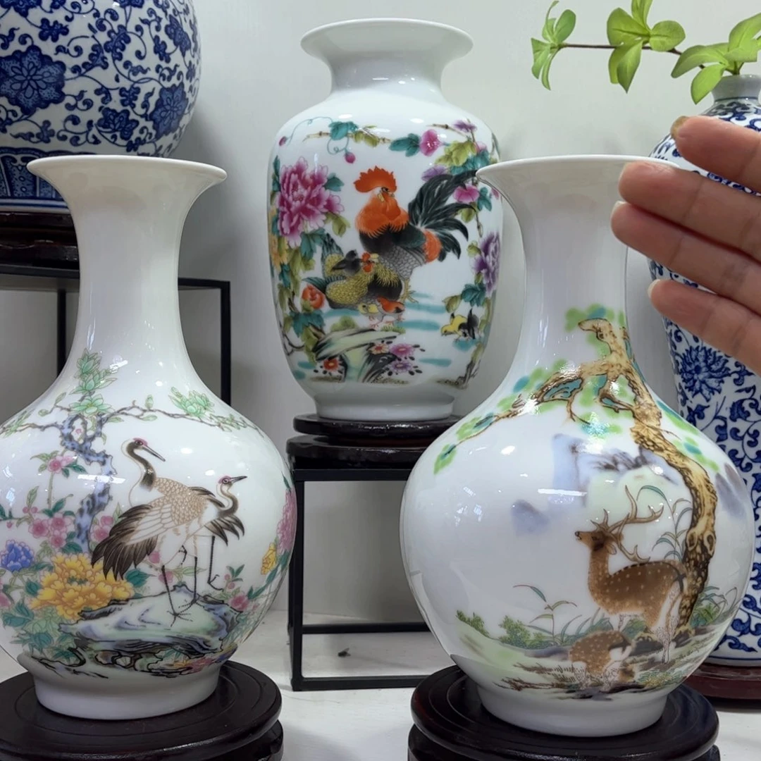 景德镇陶瓷花瓶摆件