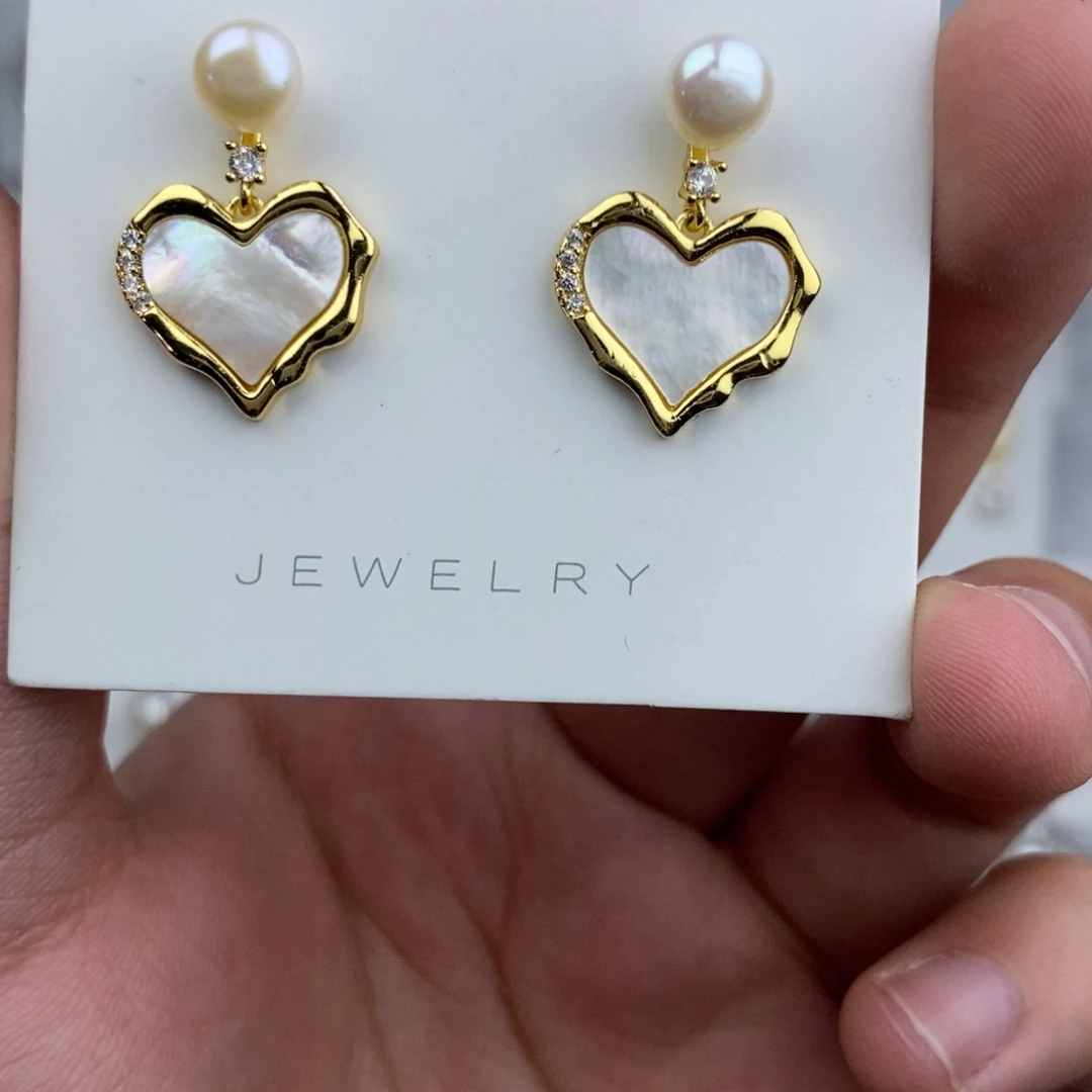 耳坠淡水珍珠未镶嵌