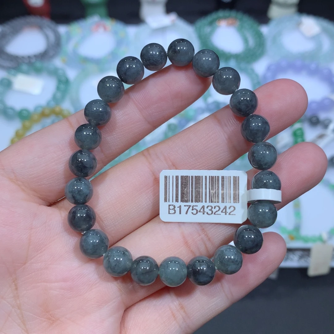 未镶嵌手串翡翠天然