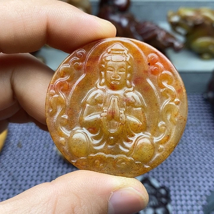 未镶嵌蛇纹石玉颈饰