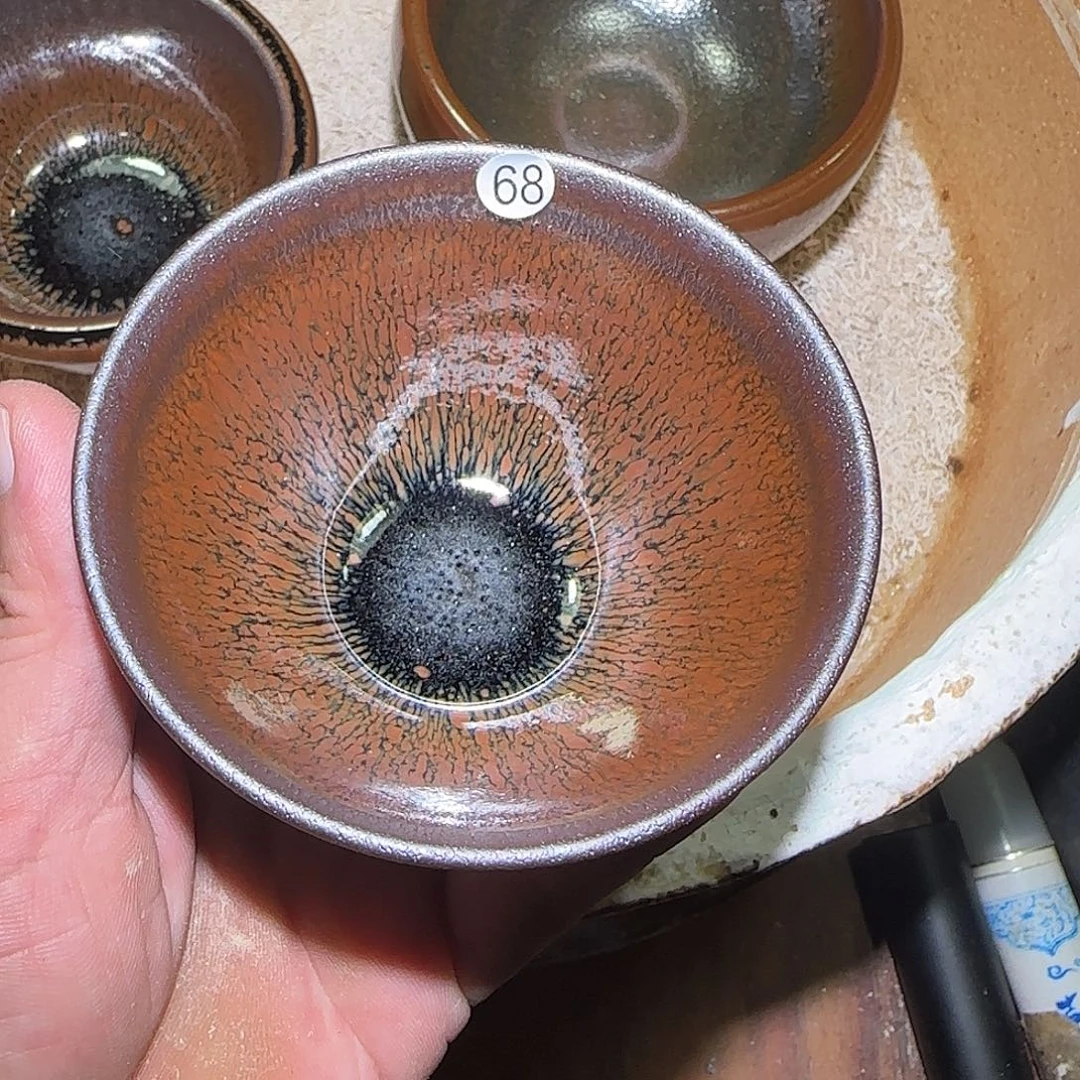 茶盏印春堂柴烧建盏