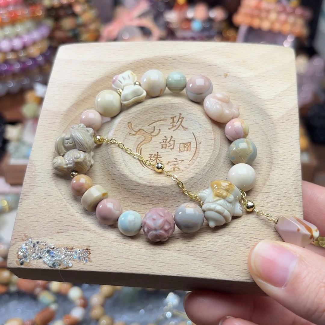 未镶嵌石英质玉珠宝半成品