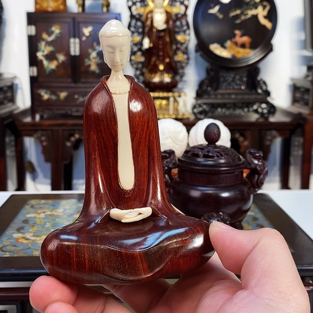 紫檀木类成套家具用**?小叶紫檀佛