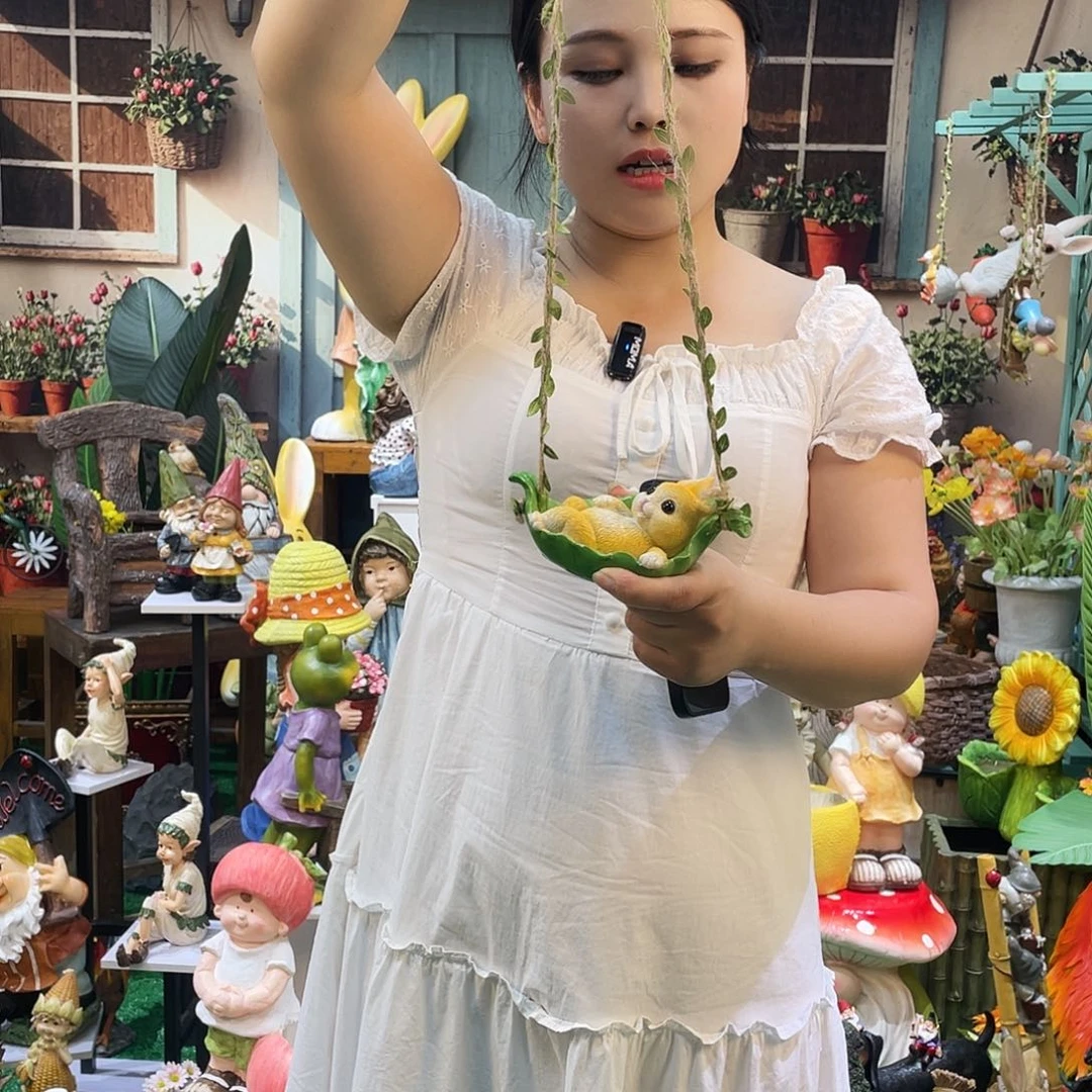摆件花园摆件红红火火