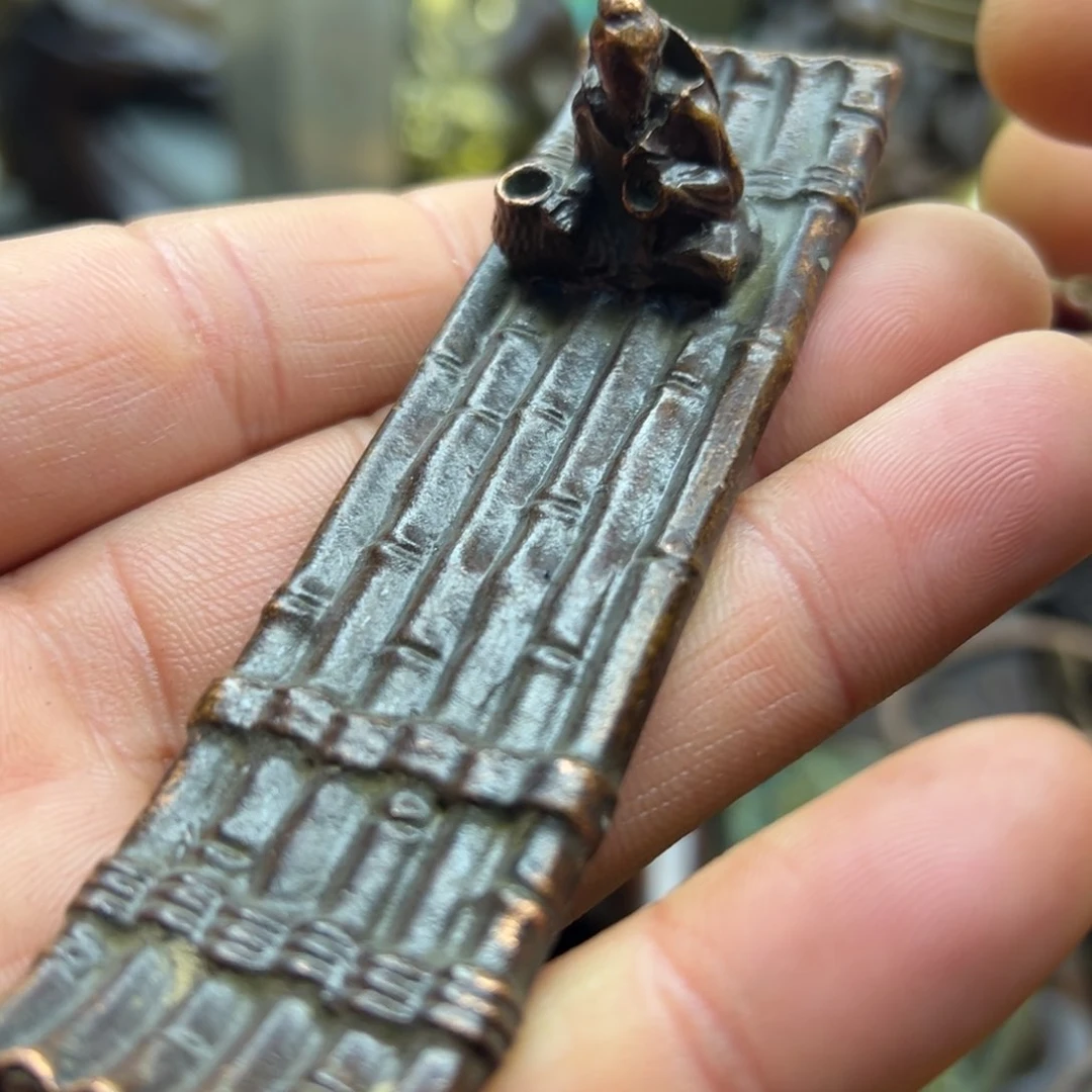 铜摆件欢迎欢迎你