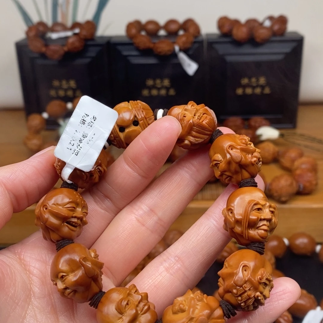 手串橄榄核许静健老师须派罗汉