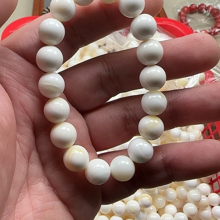 白玉菩提吊坠白色6140